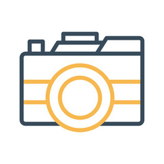 Photography  Outline bold Vector Icon which can be easily modified or Edited 
