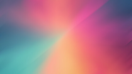  Vibrant Grainy Gradient with Magenta, Coral Orange, Yellow, and Cyan
