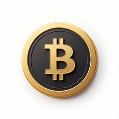 Obraz premium Gold Dollar Coin Icon Design