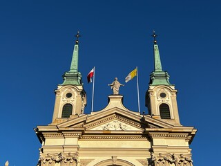 wieże kKatedra Polowa Wojska Polskiegoościelne  © Maciej G. Szling