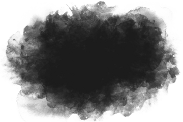 black ink splat frame