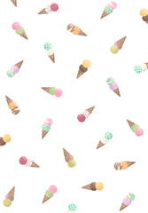 アイスのパターン