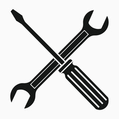 wrench and screwdriver