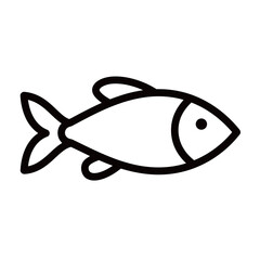 silhouette of fish with white background