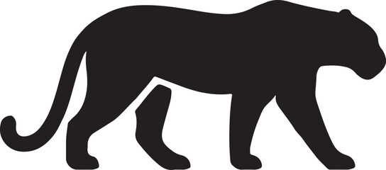 Majestic leopard illustration with vibrant color accents