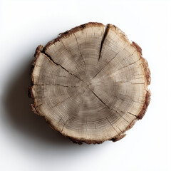 Obraz premium baumscheibem, jahresringe, baum, holz, baumstamm, stumps, kofferraum, cut, bauholz, isoliert, beschaffenheit, natur, abschnitt, hölzern, braun, klingeln, circle, bark, durchqueren, weiß, scheibe, alt,