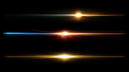 abstract background with glowing stars