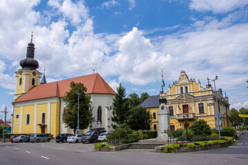 Obraz premium Kisvarda is a town in the Northern Great Plain region of eastern Hungary.