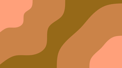 Abstract organic shapes in warm earthy tones create a visually pleasing and calming background pattern.