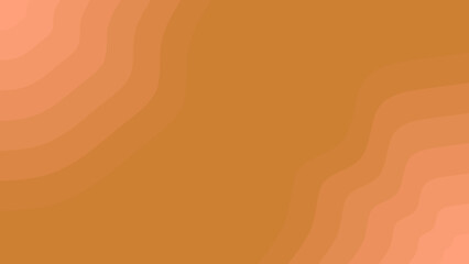 Smooth, flowing gradient of warm orange and peach tones creates a soft, abstract background with gentle curves and layered effects.