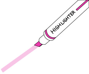pink highlighter