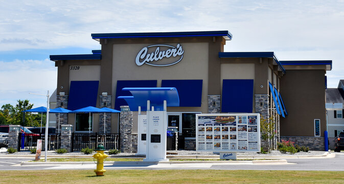 Culver's Restaurant Building, North Carolina, USA