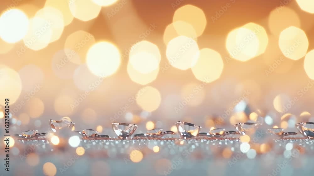Poster glittering reflections light up a serene space, creating a warm, inviting atmosphere filled with cha
