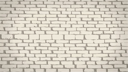 White Brick Wall Background. White Brick Wall Texture. Illustration of a White Brick Wall.