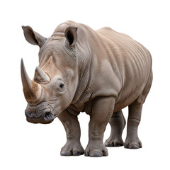 Fototapeta premium rhino isolated on white