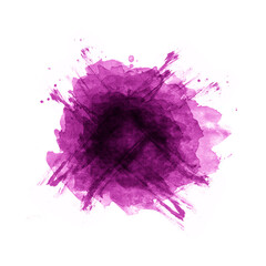 Watercolor texture background with flash and transparency