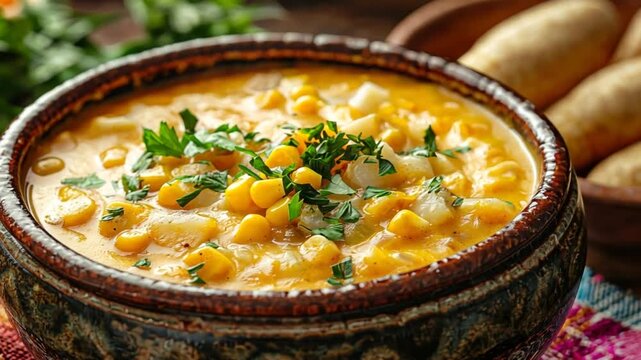 comforting locro de zapallo pumpkin stew video