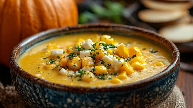 omforting locro de zapallo peruvian pumpkin stew video