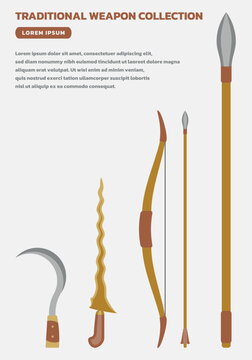 An Indonesian Keris and Other Traditional Weapons Collection