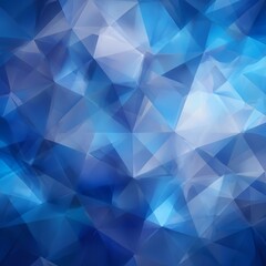 Obraz premium Blue abstract background polygon geometric texture pattern wallpaper design graphic illustration backdrop art