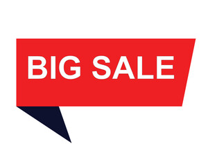 big sale, big sale square isolated sign, big sale sticker	