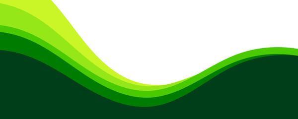 abstract green wave background
