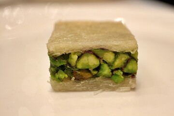 Syrian dessert: baluria in Doha, Qatar