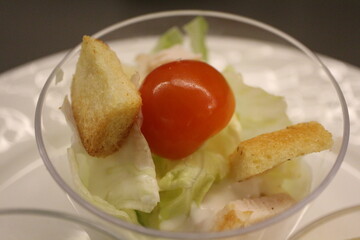 Caesar salad in Doha, Qatar