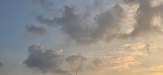 clouds in the sky