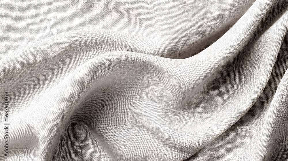 Aufkleber soft gray tone template with fabric texture and open space for text, clean design