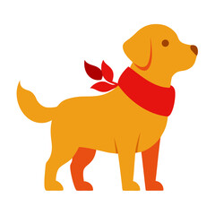 dog ina victoir illustration 