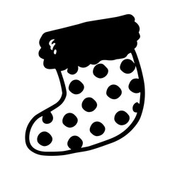 Christmas Socks Free Icon