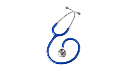 Blue Stethoscope Medical Tool Healthcare Diagnosis Examination Patient Care