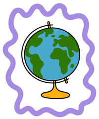 Colorful Doodle Back to School SVG