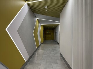 Obraz premium corridor in a modern building