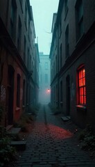 Obraz premium old town street