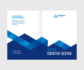 Cover design, creative layout of the magazine page, booklet, catalog, cover layout of the company s annual report
