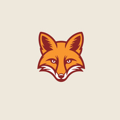 Obraz premium Fox Mascot Logo