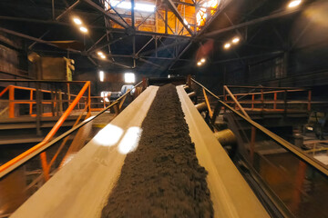 Mining Equipment Rock Supply Line