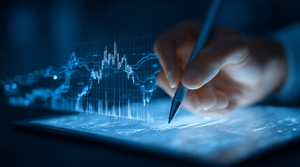 Analyzing Financial Data on Tablet