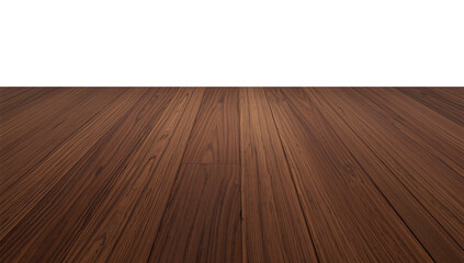 wooden floor isolated