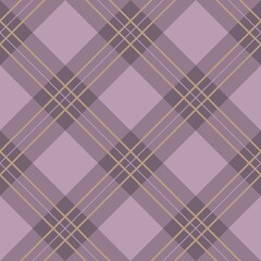 Tartan 5-13B, checkered pattern, shades of lilac. The repetitive ornament gives a sense of order and symmetry, making it suitable for backgrounds or fabrics.