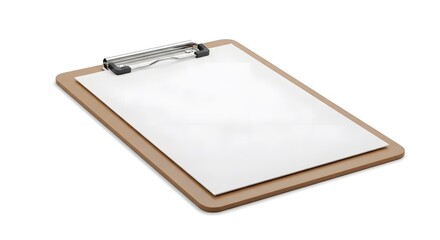 clipboard isolated on white