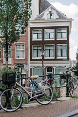 bicycles in amsterdam