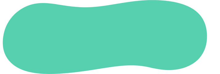 Mintgr&uuml;nes Rechteck Vektor Grafik Minimalistisch Handgezeichnet Abstrakt Geometrisch Flache Farbe Design Vorlage Poster Wandkunst Dekoration Verpackung Webdesign Social Media Print Einladung Karten