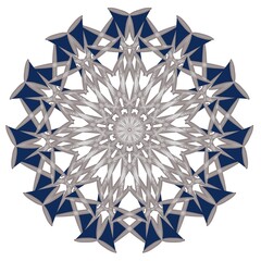 abstract ornamental mandala design