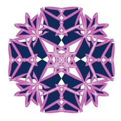abstract mandala floral background