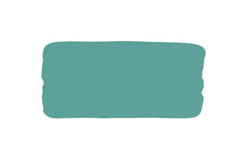 Mintgr&uuml;nes Rechteck Vektor Grafik Minimalistisch Handgezeichnet Abstrakt Geometrisch Flache Farbe Design Vorlage Poster Wandkunst Dekoration Verpackung Webdesign Social Media Print Einladung Karten La