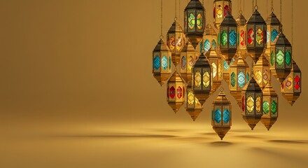 glass chandelier in a church