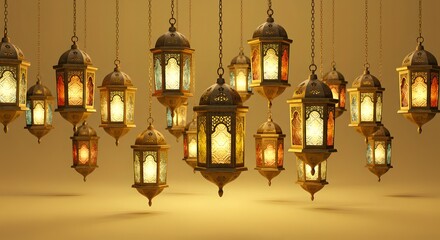 lamps on the ceiling